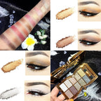 Eyeshadow Palette 10 Glitter Shades Highly Pigmented & Long-Lasting