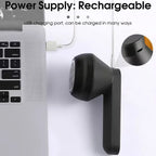 Fabric Shaver USB Rechargeable Portable 2 Replacement Heads