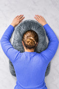 Face-Down Pillow Face Opening Shredded Memory Foam