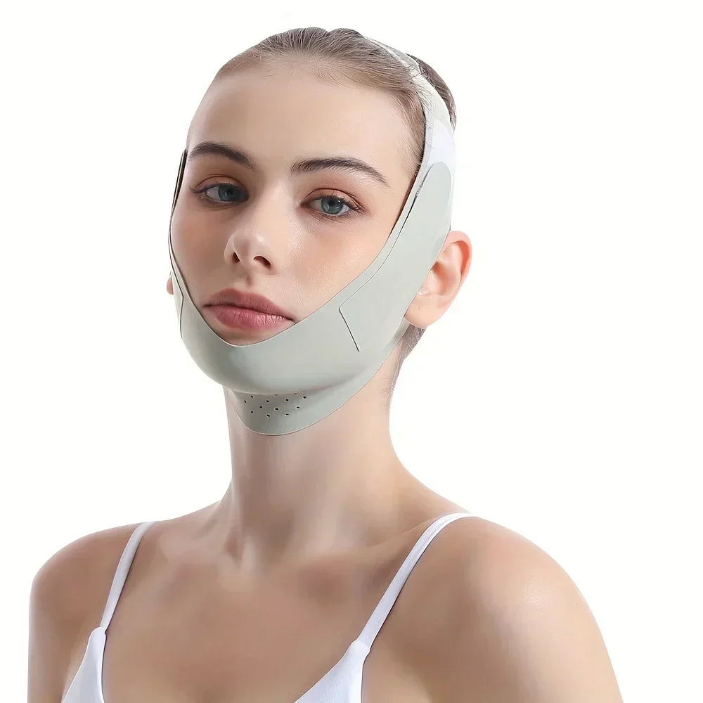 Face Lifting Band Jawline Contouring Breathable & Adjustable Fit