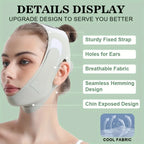 Face Lifting Band Jawline Contouring Breathable & Adjustable Fit