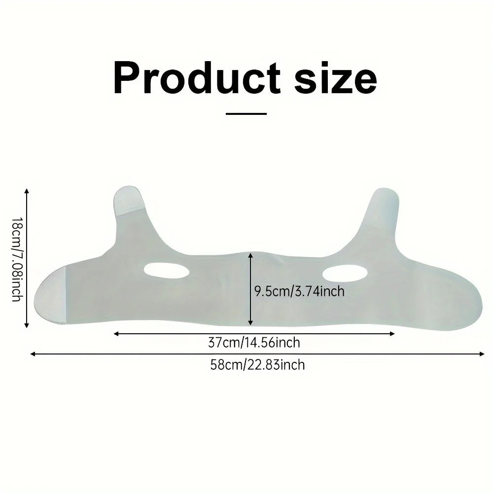 Face Lifting Band Jawline Contouring Breathable & Adjustable Fit