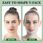 Face Lifting Band Jawline Contouring Breathable & Adjustable Fit