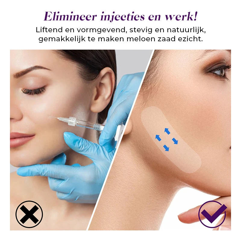 Face Lifting Strips Ultra-Thin Transparent Water-Resistant