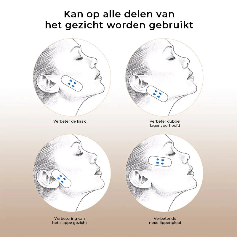 Face Lifting Strips Ultra-Thin Transparent Water-Resistant