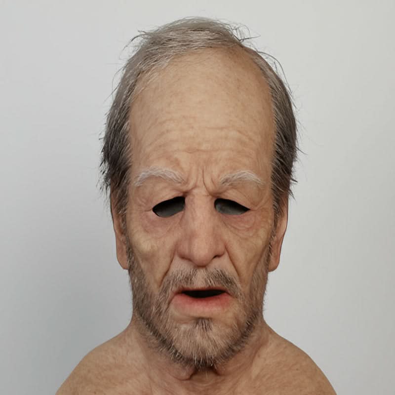 Face Mask Natural Latex Realistic Fit