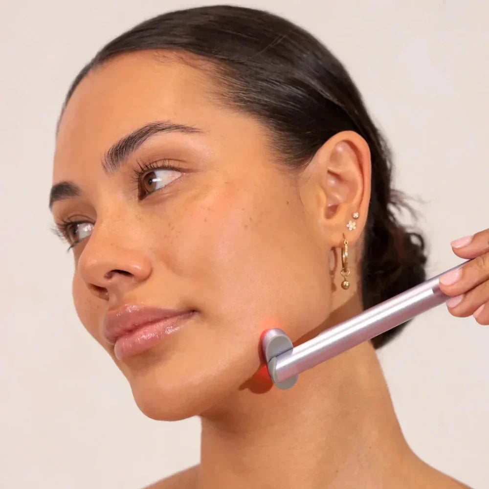 Face Wand Red Light Heat & Micro-Vibration Rechargeable