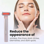 Face Wand Red Light Heat & Micro-Vibration Rechargeable