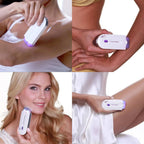 Facial & Body Epilator Painless Floating Mesh USB Rechargeable