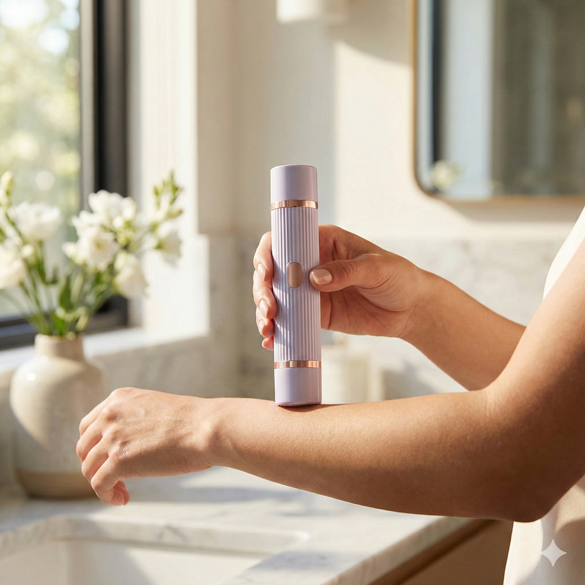 Facial & Body Hair Remover Precision Gentle Travel Size