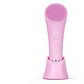 Facial Cleansing Brush Vibrating Warming Tip Food-Grade Silicone
