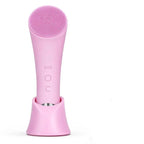 Facial Cleansing Brush Vibrating Warming Tip Food-Grade Silicone