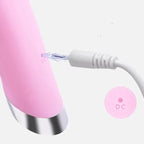 Facial Cleansing Brush Vibrating Warming Tip Food-Grade Silicone