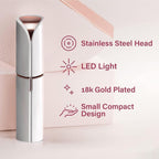 Facial Hair Remover Lipstick-Style Stainless Steel Blade