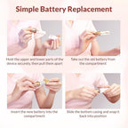 Facial Hair Remover Lipstick-Style Stainless Steel Blade