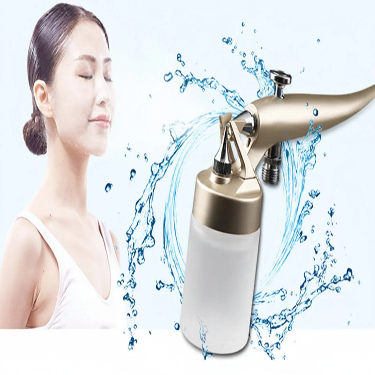 Facial Hydration Device Handheld Fine Mist Oxygen Infusion