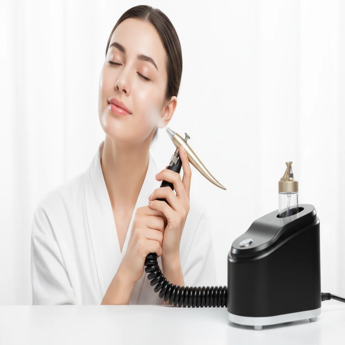 Facial Hydration Device Handheld Fine Mist Oxygen Infusion
