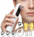Facial Pore Vacuum Adjustable Suction 5 Interchangeable Heads