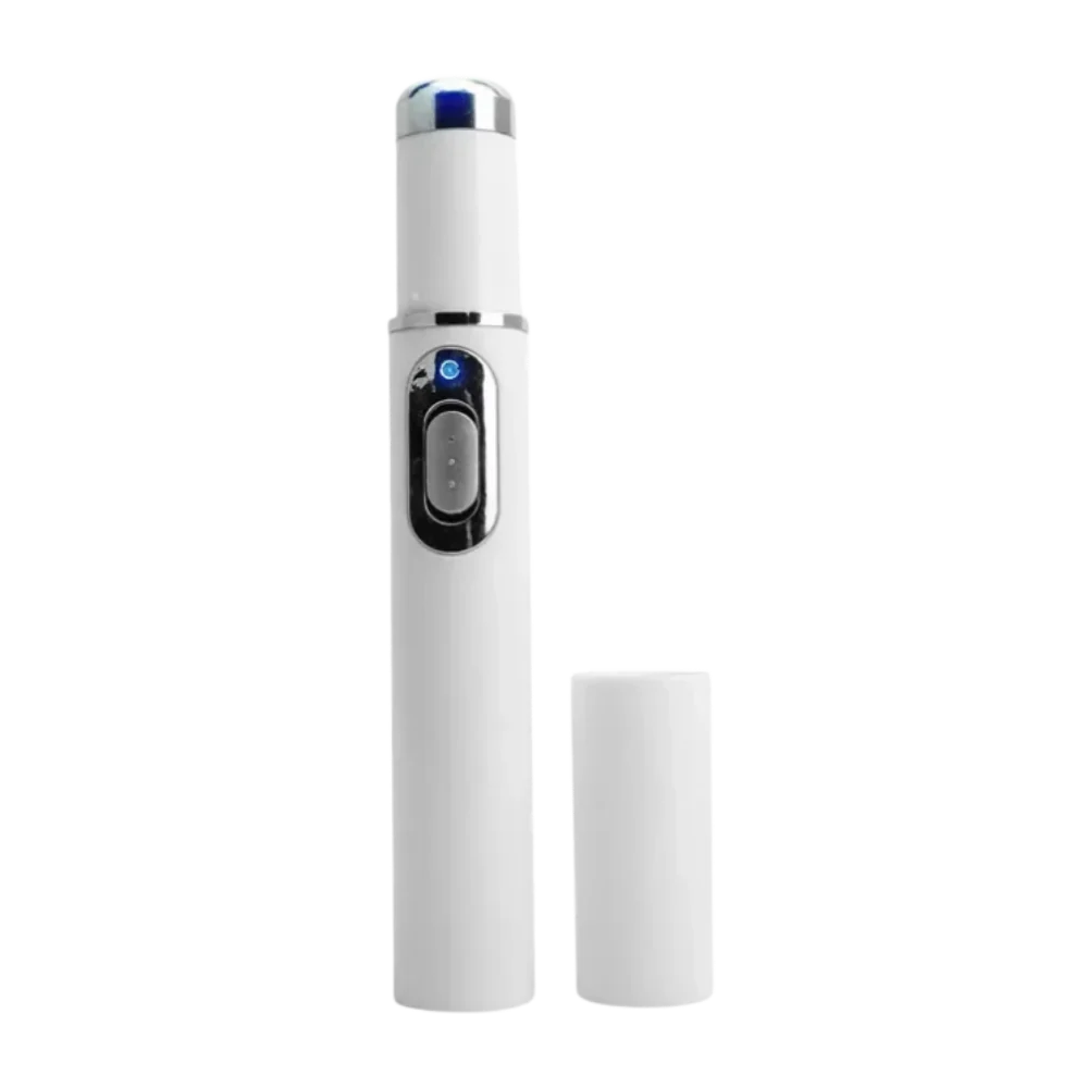 Facial Skincare Pen Blue Light Therapy Precision Applicator