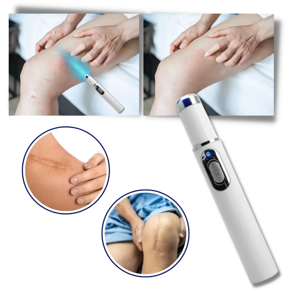 Facial Skincare Pen Blue Light Therapy Precision Applicator