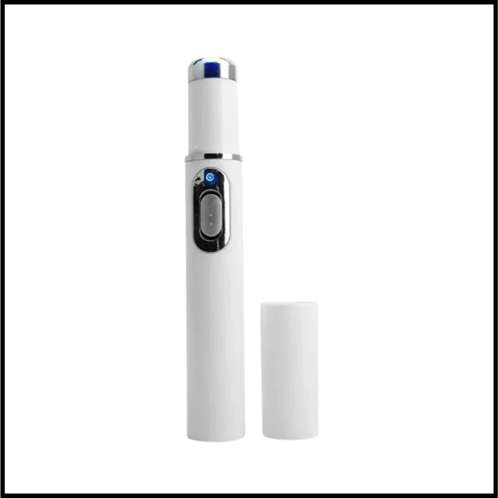 Facial Skincare Pen Blue Light Therapy Precision Applicator