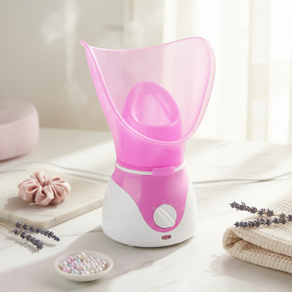 Facial Steamer Nano-Ionic Quick Heat 200ml Tank