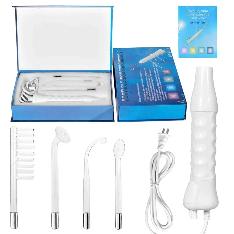 Facial Wand High Frequency Glass Electrode Face & Scalp Care