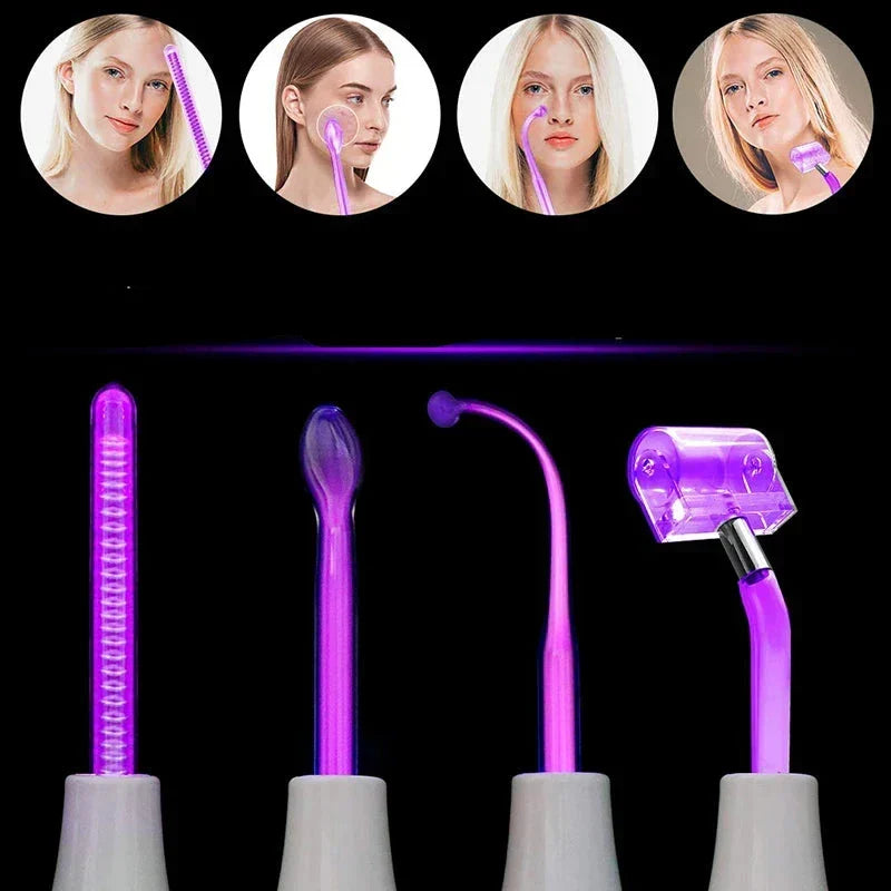 Facial Wand High Frequency Glass Electrode Face & Scalp Care