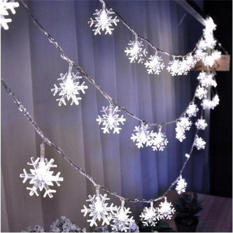 Fairy String Lights Weather-Resistant Battery & Plug-In Decorative Shapes