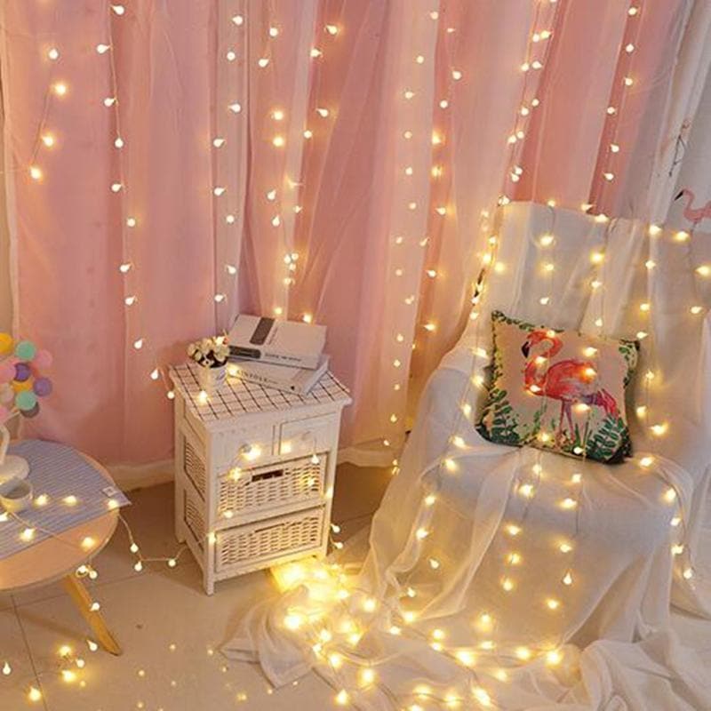 Fairy String Lights Weather-Resistant Battery & Plug-In Decorative Shapes