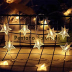 Fairy String Lights Weather-Resistant Battery & Plug-In Decorative Shapes