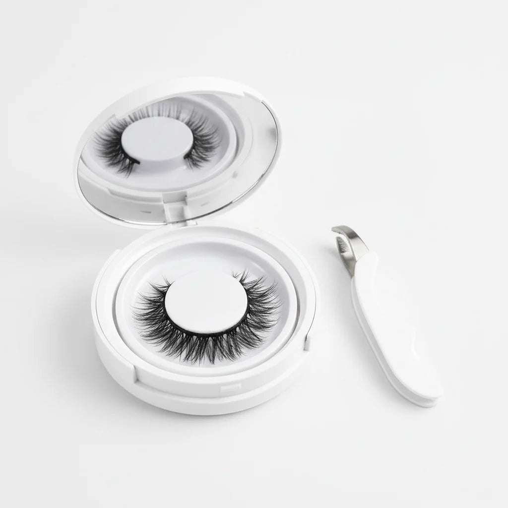 False Eyelash Set Magnetic Adhesive-Free Precision Applicator