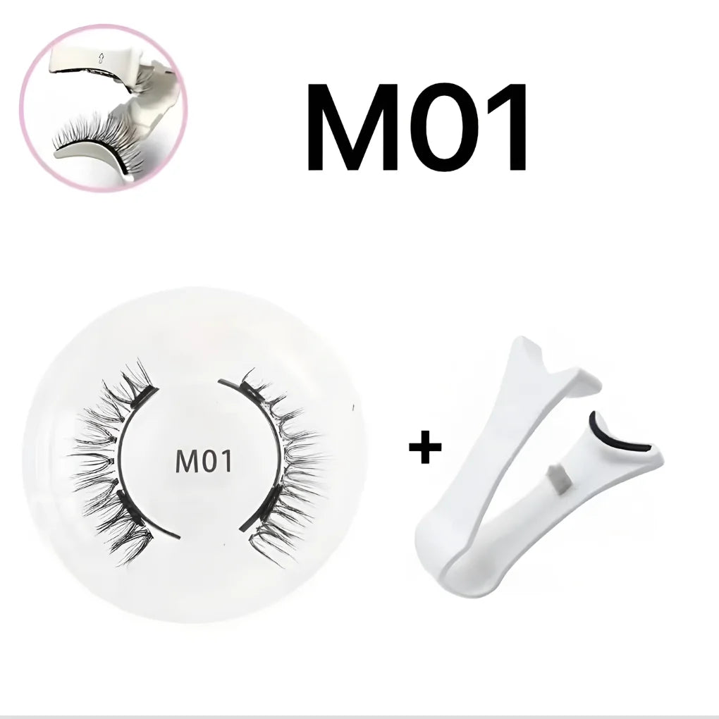 False Eyelashes Set Magnetic Glue-Free & Reusable