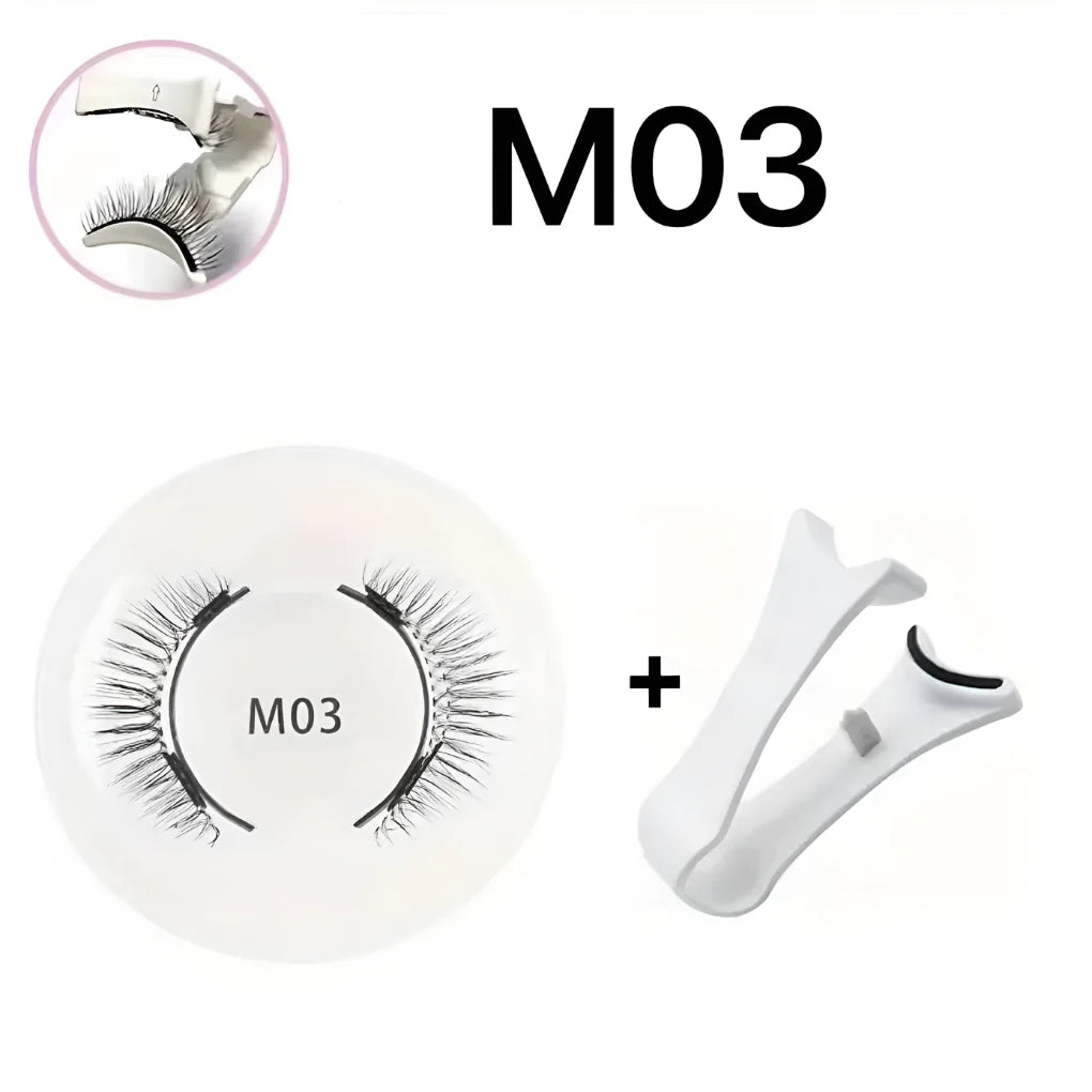 False Eyelashes Set Magnetic Glue-Free & Reusable