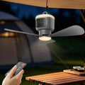Fan Lamp Rechargeable LED Remote 30-Hour Battery