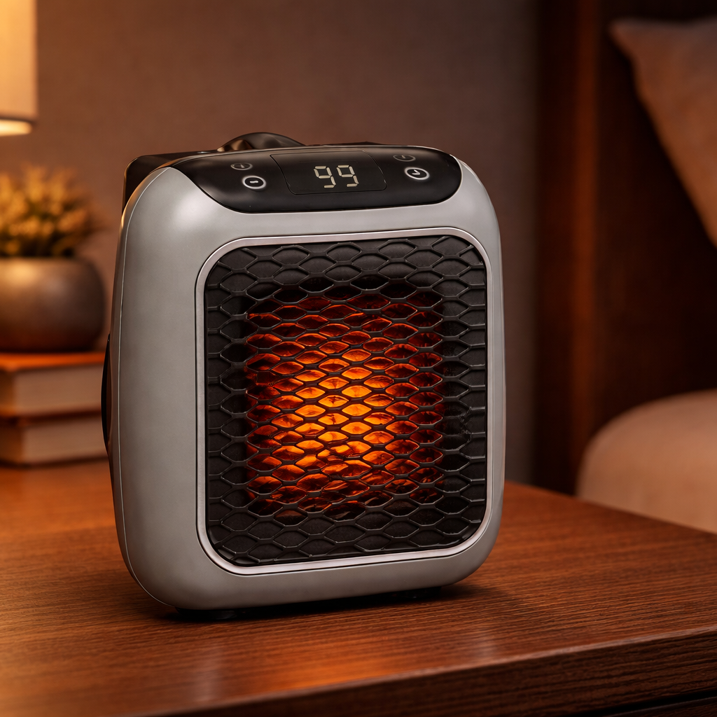 Fast-Heating & Quiet Personal Space Heater