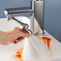 Faucet Aerator 1440-Degree Swivel Dual Spray Tool-Free Install