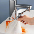 Faucet Aerator 1440-Degree Swivel Dual Spray Tool-Free Install