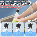 Faucet Aerator 360° Swivel Three Spray Modes Water-Saving
