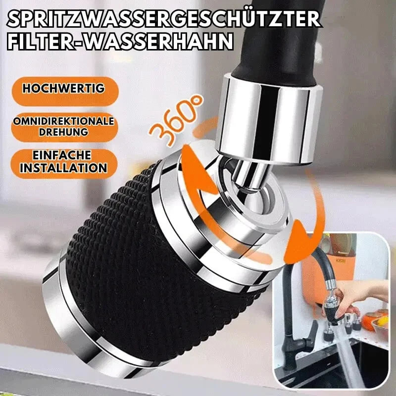Faucet Aerator 360° Swivel Three Spray Modes Water-Saving