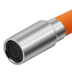 Faucet Extender 360° Bendable Silicone Stainless Steel Connector