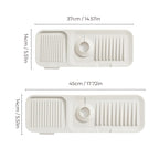 Faucet Mat Silicone Self-Draining & Anti-Slip