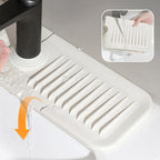 Faucet Mat Silicone Self-Draining & Anti-Slip