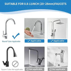 Faucet Organizer Rust-Free Aluminum Perforated Drainage