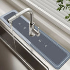 Faucet Splash Guard Mat Quick-Dry Absorbent Universal Fit