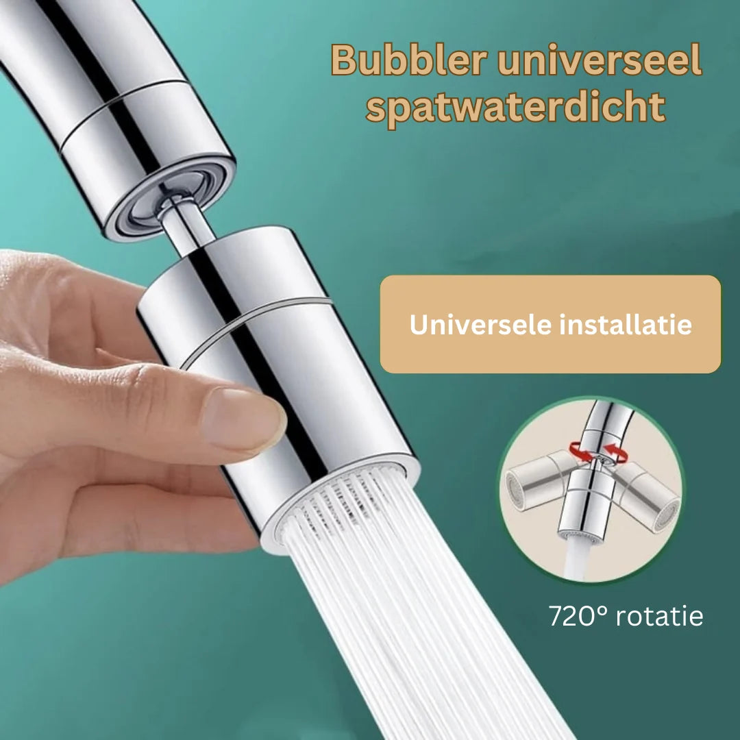 Faucet Spray Nozzle 720° Swivel Dual Spray & Anti-Splash