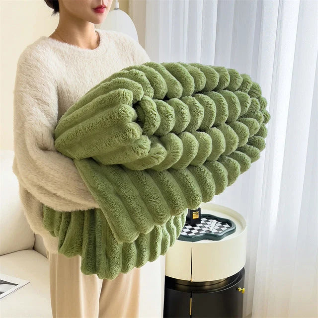 Faux Fur Blanket Ultra-Soft Heat-Insulating 120x200 cm