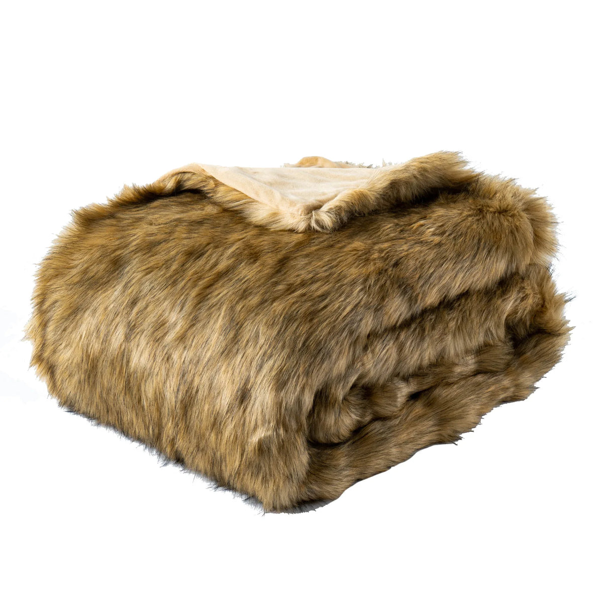 Faux Fur Throw Luxuriously Soft Machine Washable
