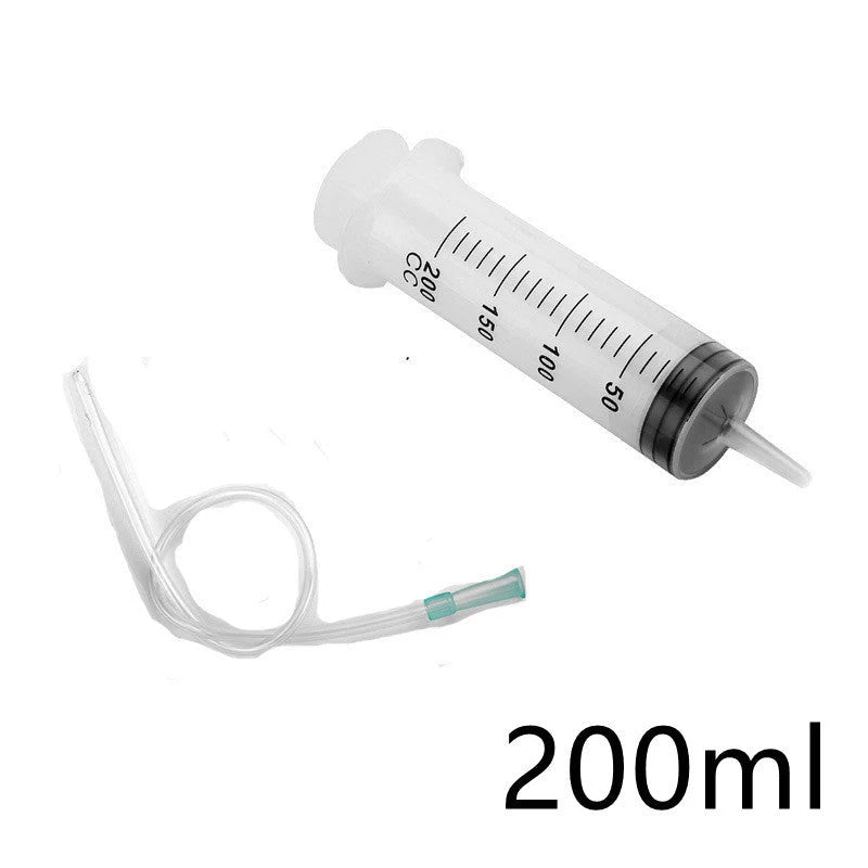 Feeding Syringe Large Capacity 1 Meter Hose Precision Nozzle