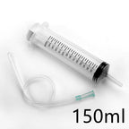 Feeding Syringe Large Capacity 1 Meter Hose Precision Nozzle